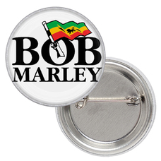 Значок Bob Marley (logo with flag) Изображение