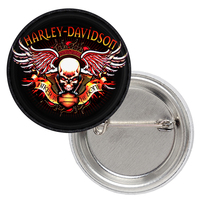 Значок Harley-Davidson (Biker to the Bone) Изображение