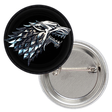 Значок Game of Thrones (Дом Старков) Изображение