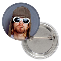 Значок Kurt Cobain (glasses) Изображение