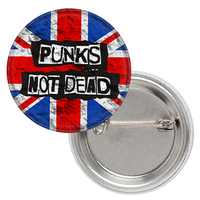 Значок Punk’s Not Dead (Great Britain) Изображение