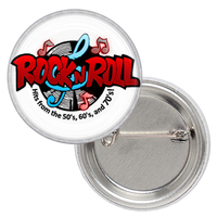 Значок Rock'N'Roll (виниловая пластинка) Изображение
