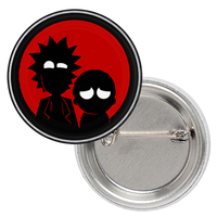 Значок Rick and Morty (black and red) Изображение