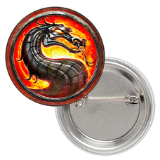 Значок Mortal Kombat (dragon logo color) Зображення