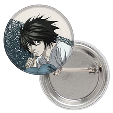 Значок Death Note (L-face) Изображение