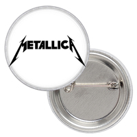 Значок Metallica (black logo) Изображение