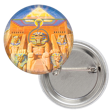 Значок Iron Maiden (Powerslave) Зображення