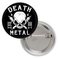 Значок Death Metal (Est. 666) Изображение