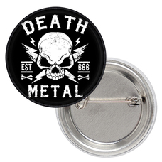 Значок Death Metal (Est. 666) Изображение