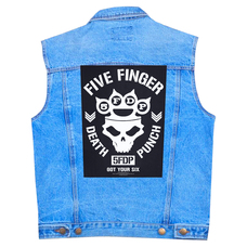 Нашивка наспинна катана FIVE FINGER DEATH PUNCH - GOT YOUR SIX (olbp-157) Зображення