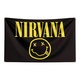 Прапор Nirvana (Smile and Logo) sfc-092 Изображение