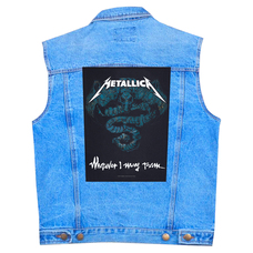 Нашивка наспинна катана METALLICA - WHEREVER I MAY ROAM (olbp-171) Зображення