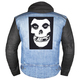 Нашивка наспинна катана MISFITS - FACE SKULL (olbp-169) Зображення