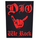 Нашивка наспинна катана DIO - WE ROCK (olbp-191) Зображення