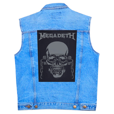 Нашивка наспинна катана MEGADETH - VIC RATTLEHEAD (olbp-182) Зображення