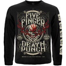 Футболка з довгим рукавом Five Finger Death Punch (100% Pure Brewed in Las Vegas) Зображення