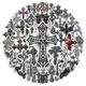 Набір стікерів Gothic Crosses (stk-107), 52 шт. Изображение