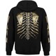 Худі Heavy Metal Skeleton, на блискавці Зображення