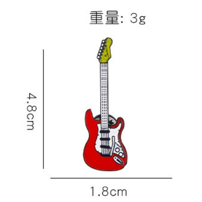 Сувенирная брошь "Электрогитара" Изображение