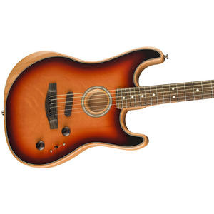 Електрогітара FENDER AMERICAN ACOUSTASONIC STRATOCASTER SUNBURST Зображення