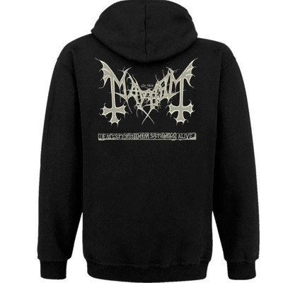 Худі Mayhem "De Mysteriis Dom Sathanas" (без блискавки) Зображення
