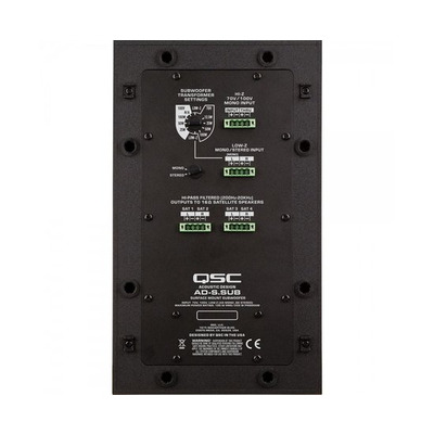 Акустична система QSC AD-S.SUB-BK Зображення