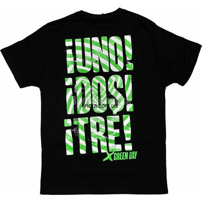 Футболка Green Day Uno! Dos! Tre! Зображення