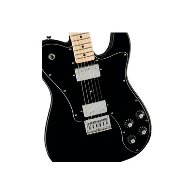 Электрогитара SQUIER by FENDER AFFINITY SERIES TELECASTER DELUXE HH MN BLACK Изображение