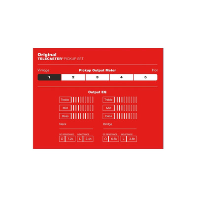 Звукосниматель Fender Original Vintage Tele Pickups Изображение