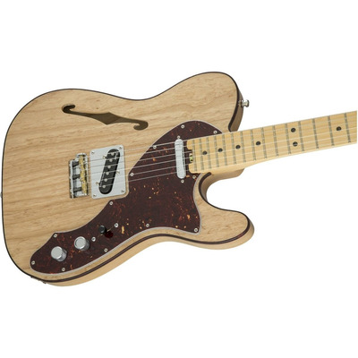 Електрогітара Fender American Elite Telecaster Thinline Mn Natural Зображення