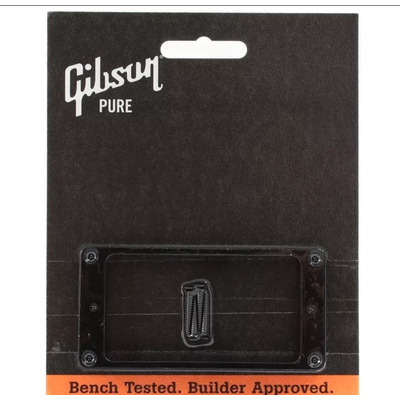 Рамка для звукоснимателя GIBSON PICKUP MOUNTING RING (3/8", NECK) BLACK Изображение