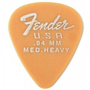Медіатор Fender 351 Dura-Tone .84 12-Pack, Butterscotch Blonde Зображення