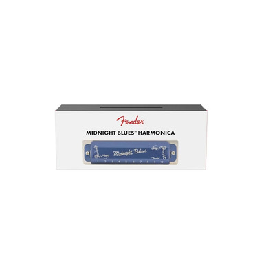Губная гармошка FENDER HARMONICA MIDNIGHT BLUES A Изображение