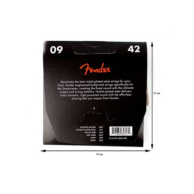 Струни для електрогітари Fender 3250L Зображення