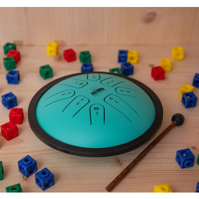 Глюкофон Meinl Nino Steel Tongue Drum NINO982 (7") Mint Green Изображение