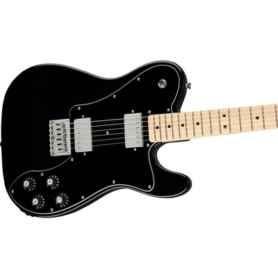 Электрогитара SQUIER by FENDER AFFINITY SERIES TELECASTER DELUXE HH MN BLACK Изображение