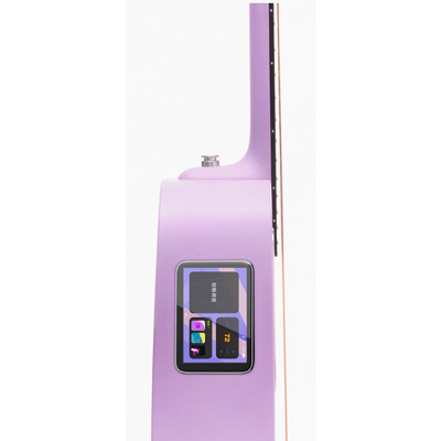 Електроакустична гітара з вбудованими ефектами Blue Lava (36") Coral Pink Зображення