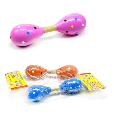 Маракас дерев´яний подвійний Руді Зображення