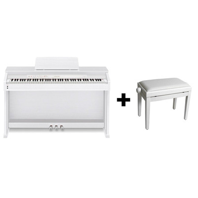 Цифрове піаніно Casio AP-460 White + блок живлення Зображення