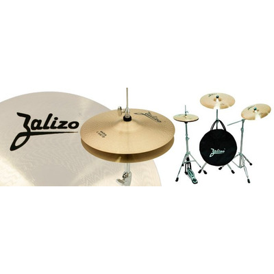 Набор тарелок ZALIZO BRONZ set No.2 (14 "HH + 16" CRASH + 20 "(1.0mm) RIDE + BAG) Изображение