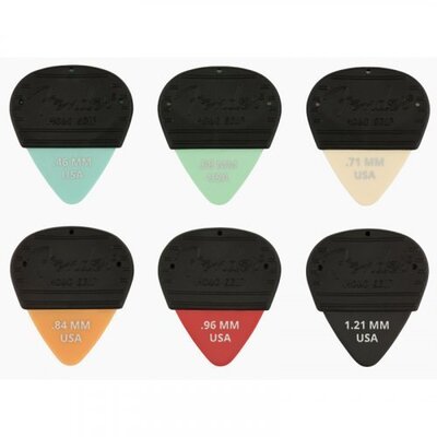 Набір медіаторів FENDER MOJO GRIP 3 PK DELRIN .96 Зображення