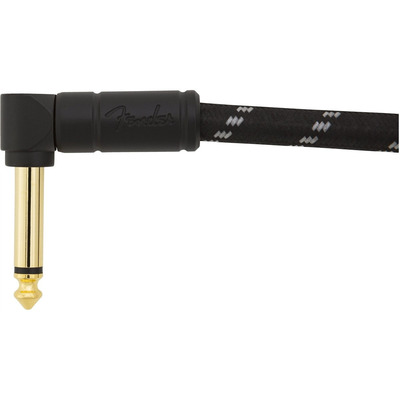 Кабель інструментальний Fender Cable Deluxe Series 3' Black Tweed Зображення