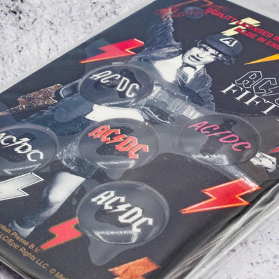 Подарунковий набір значків AC/DC - BOLT ARRAY (iol-001) Зображення