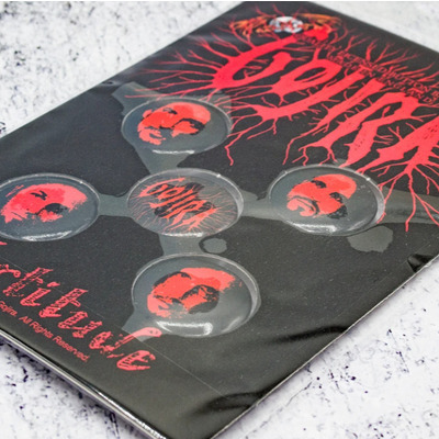 Подарочный набор значков GOJIRA - FORTITUDE (iol-022) Изображение