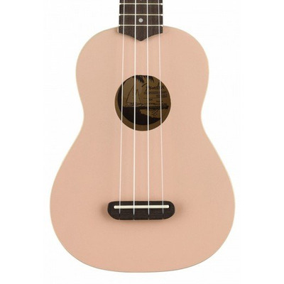 Укулеле Fender Ukulele Venice Soprano Shell Pink Wn Изображение