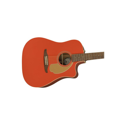 Гитара электроакустическая FENDER REDONDO PLAYER WN FIESTA RED Изображение