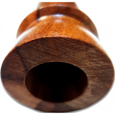 Сопілка хроматична нерозбірна з орнаментом, букова Зображення