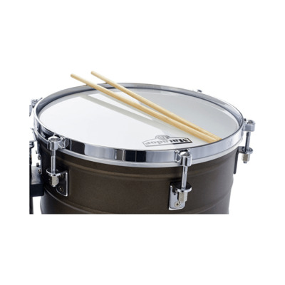 Тімбалес Latin Percussion Matador 14"x15" Antique Coat Steel LP818106 Зображення