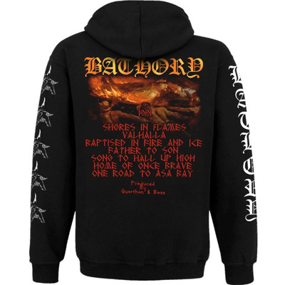 Худі Bathory "Hammerheart" на блискавці Зображення
