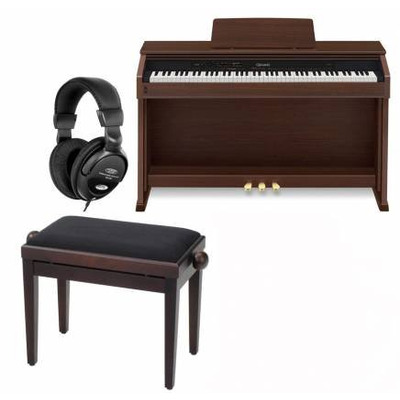 Цифрове піаніно Casio AP-460 Brown + блок живлення Зображення